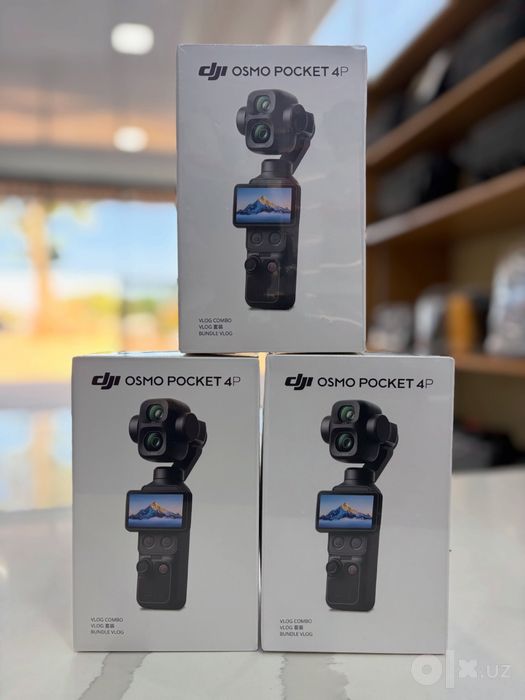 Новый Dji Osmo Pocket 4P Vlog Combo Year 2026