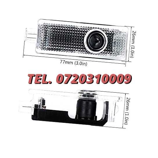 Set Proiectoare Led Cu Logomarca Bmw M Pentru Iluminat Sub Usa