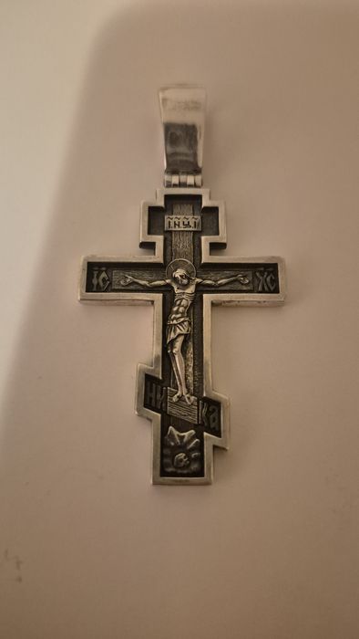 Крестик серебро 925проба