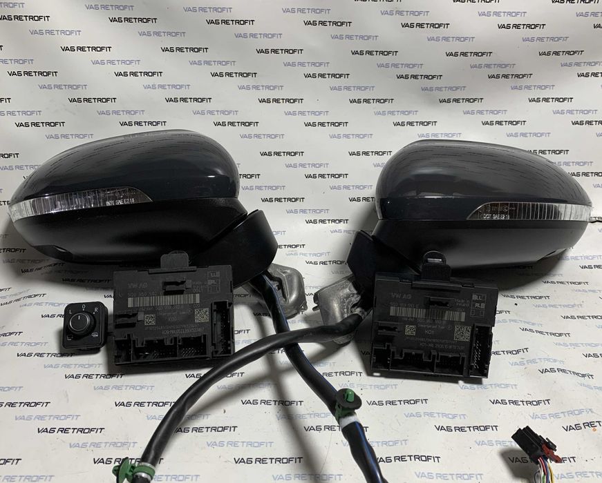 Oglinzi Cu Camere 360 Area View Rabatabile VW Passat B8 Electrice