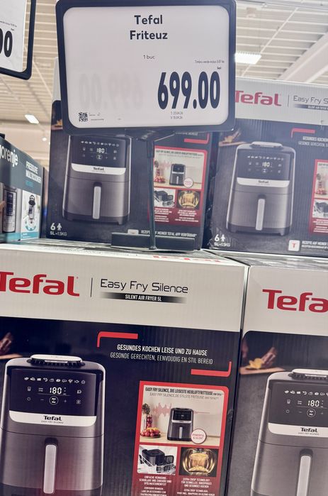 Friteuză cu aer cald Tefal Easy Fry Silence