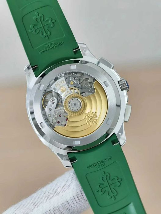 patek philippe aquanaut хроно зелено
