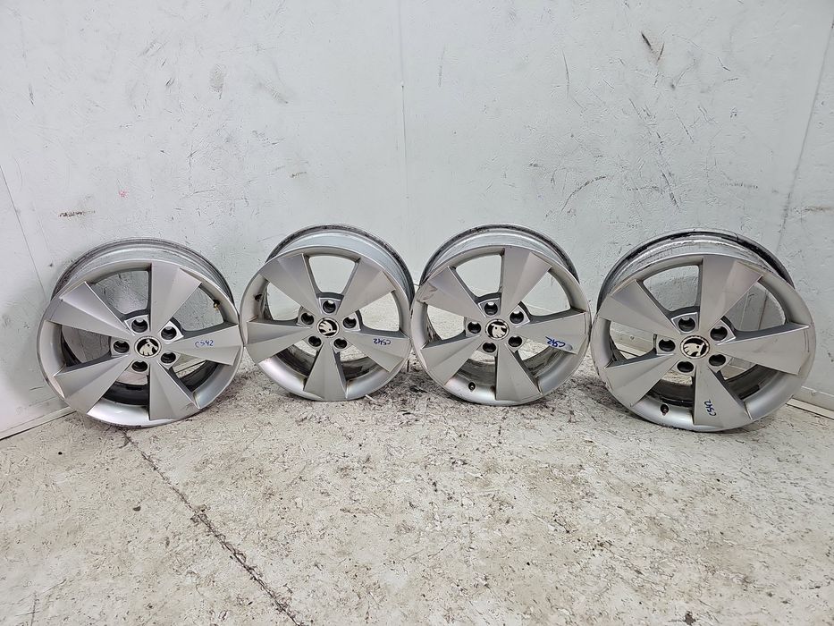 Set jante aliaj Skoda Octavia 3 (5E3) [Fabr 2012-2020] Berlina 5E06010
