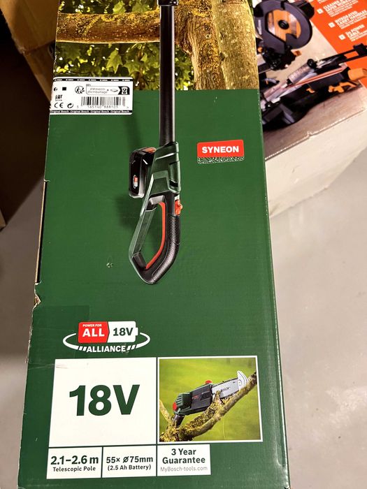 Fierestrau telescopic pentru crengi Bosch chainpole 18 Nou Sigilat