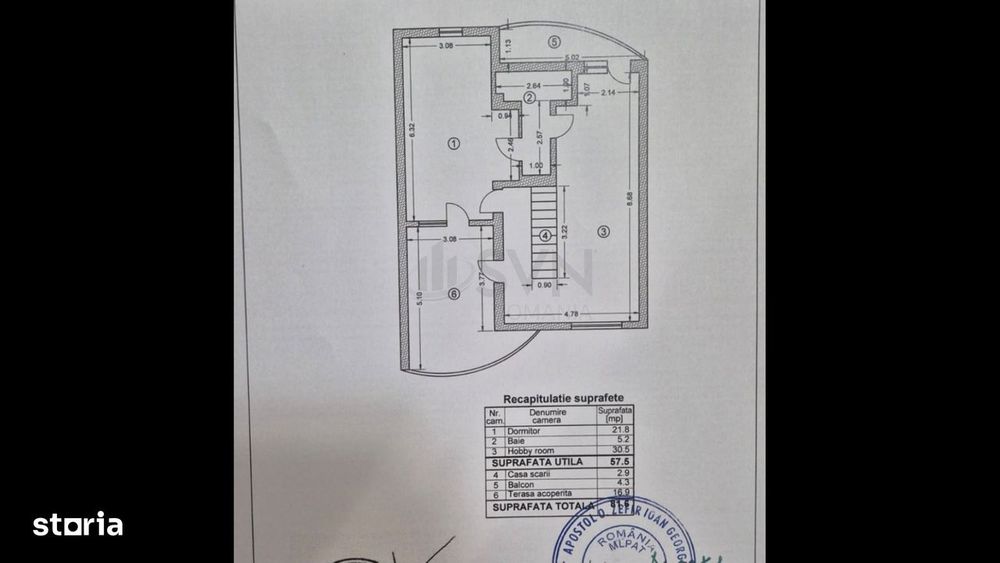 Vila tip duplex 6 camere 180 mp cu gradina Pipera