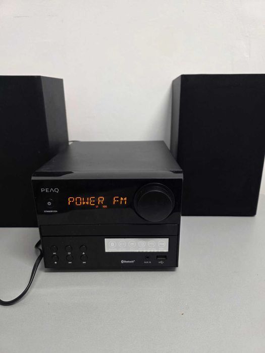 Аудио система PEAQ Bluetooth, AM/FM радио, CD/MP3/USB, 30W
