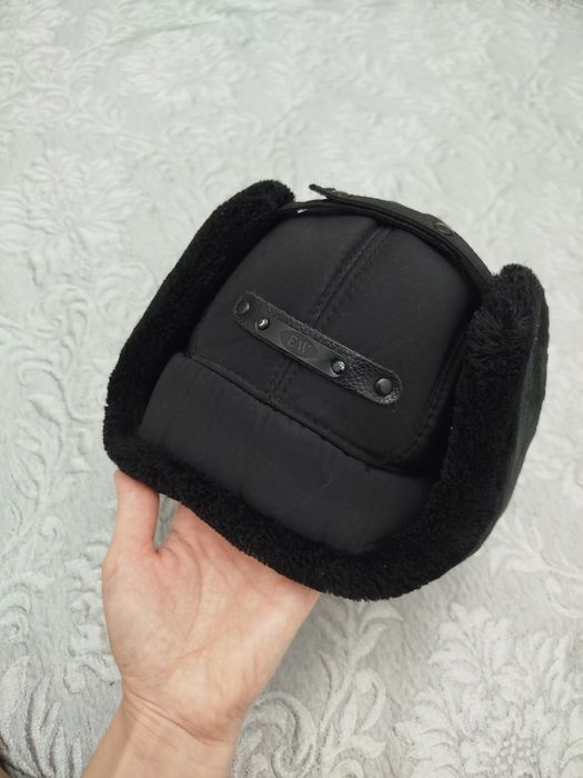 Шапка ушанка мужская