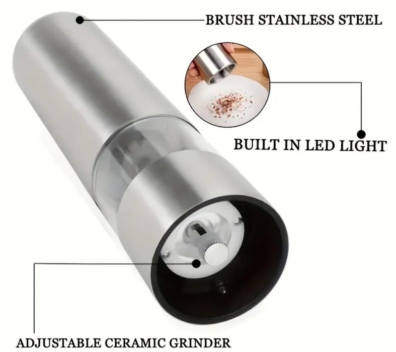 1. Set rasnita electrice- sare/piper/condimente