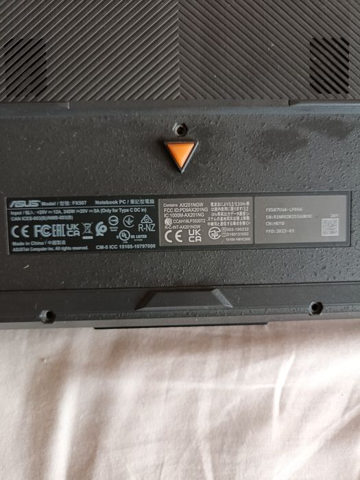 Asus tuf f15 defect