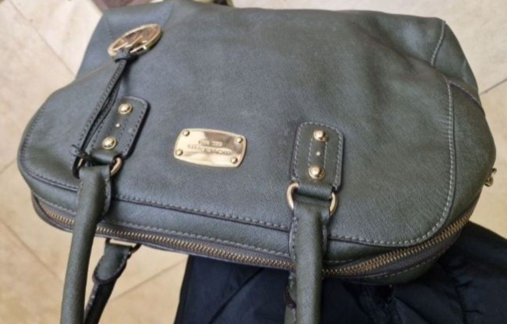 Michael Kors Cindy дамска зелена чанта MK
