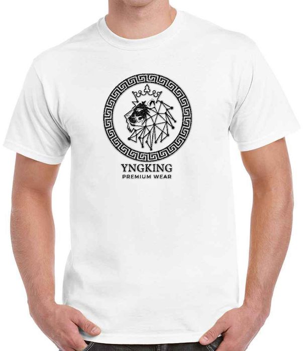 Мъжки/Дамски бродирани тениски YngPremium wear