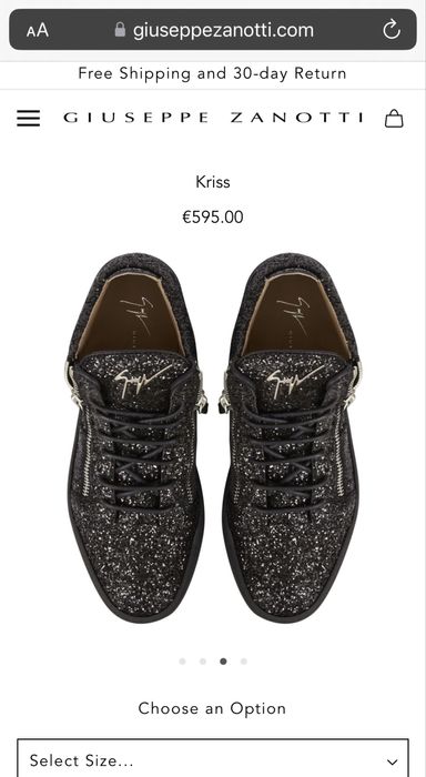 Мъжки обувки Guiseppe Zanotti в идеално състояние  ( Джузепе Заноти)