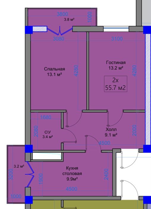 Новостройкада 2хонали Уйимми сотаман