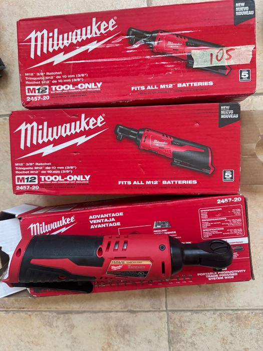 Тресчотка милуоки нови и използвани Milwaukee