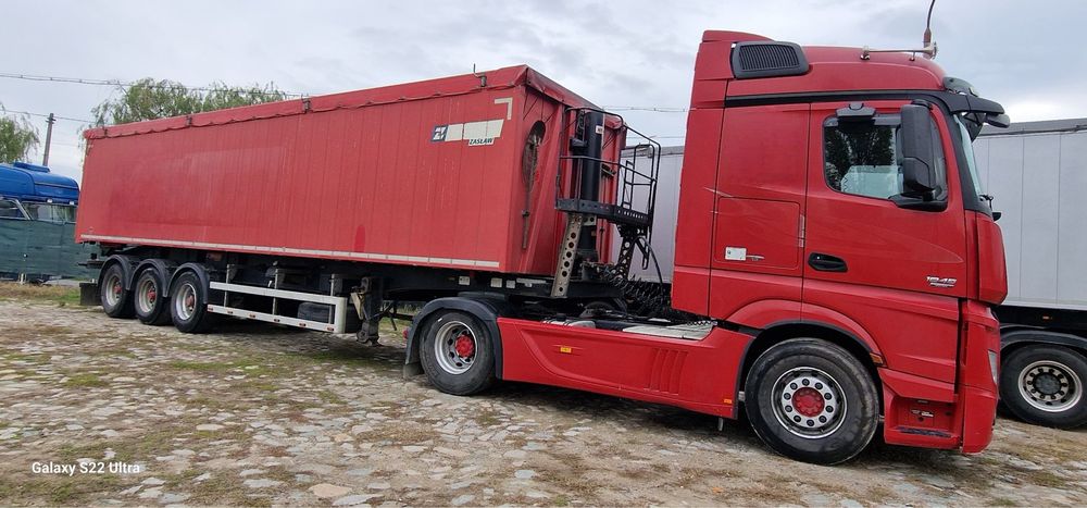 Vand Mercedes Actros + Semitemorca Trailis