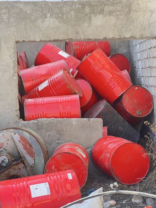 Бочка металлический 220л пустой