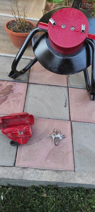 Antifurt,cupla antibalans suport biciclete