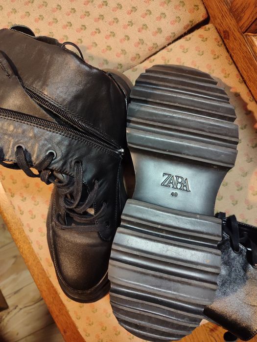 Vând ghete damă piele naturala Zara, 40