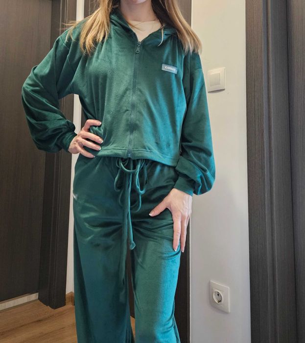 KARMA ориигинален сет в изумрудено зелено