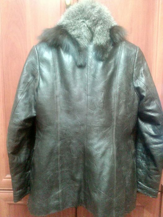 Кожаная куртка с подстежкой