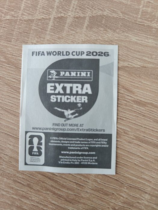 Panini World Cup 2026 - Cody Gakpo (BRONZE) Extra Sticker
