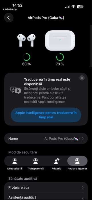 Airpods pro 3 noi noute