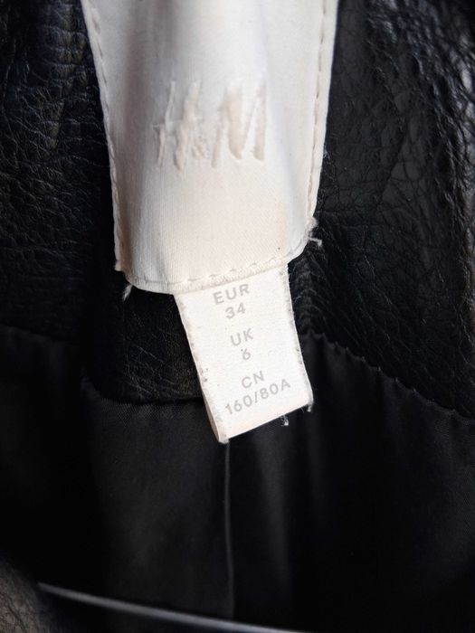 Дамско кожено яке HM