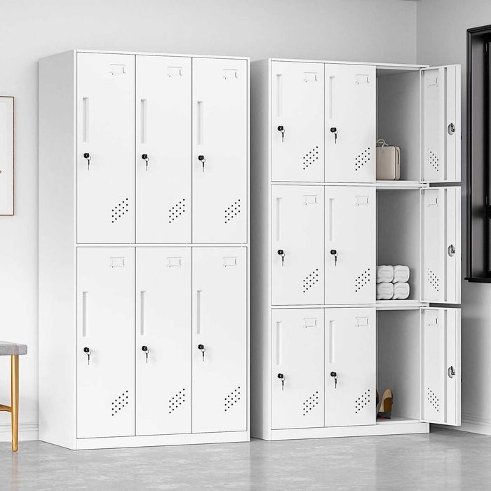 Ko‘p eshikli shkaf / 2–3–4–6–9 eshikli metall shkaf turlari/razdevalka