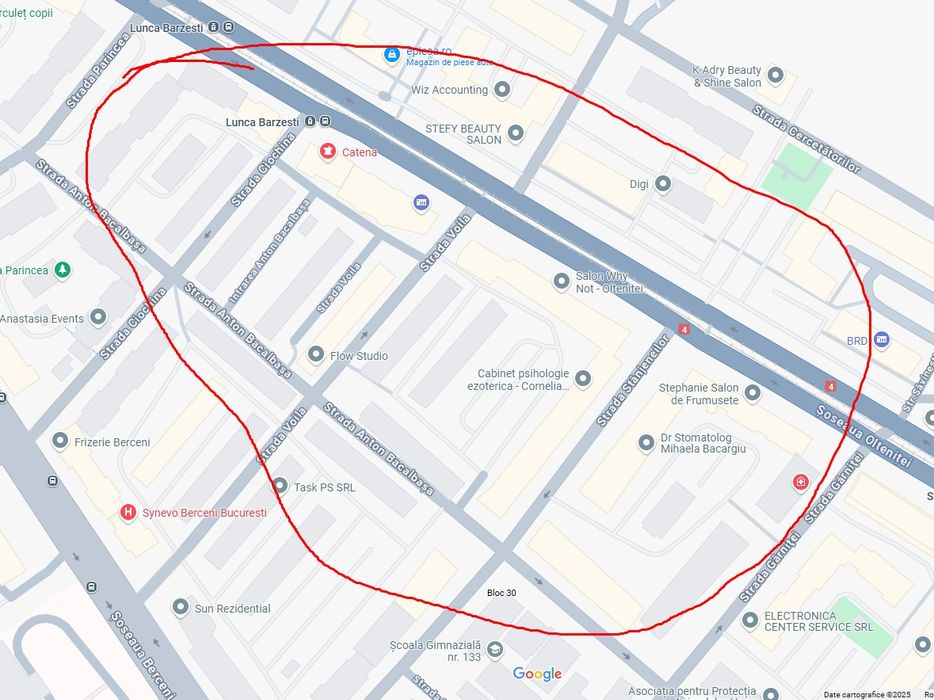 Caut să închiriez loc de parcare șos Olteniței