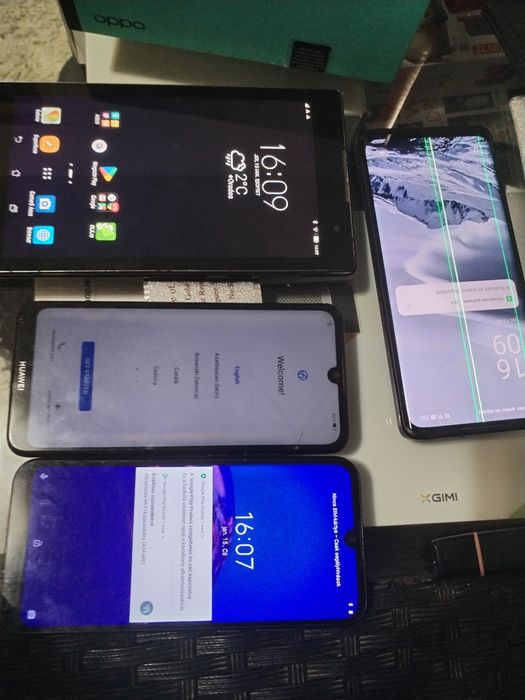 Lot electronice la pachet telefon, tableta