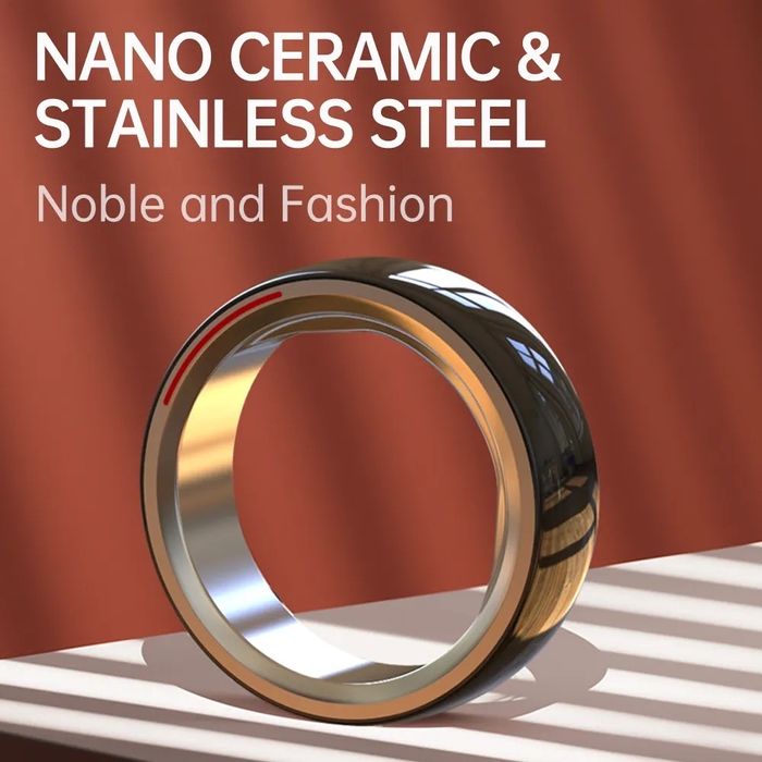 Inel inteligent, smart ring. IP68 ceramic