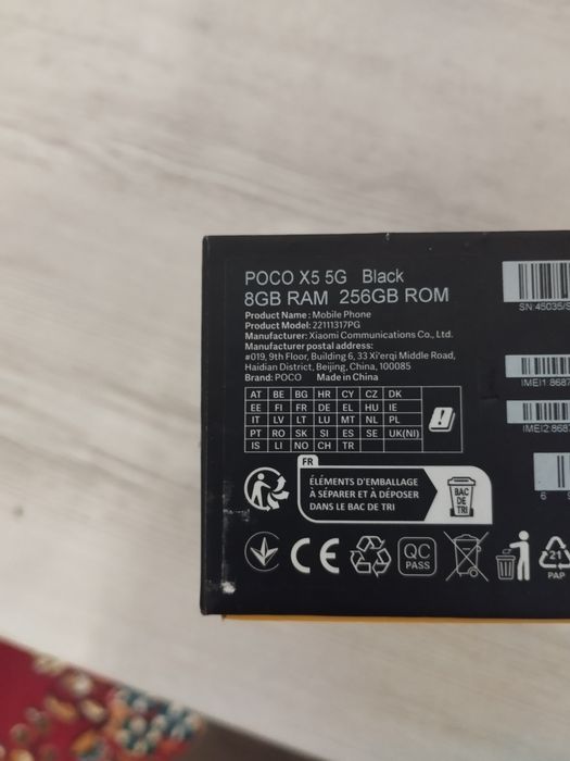 Poco x5 256 gb ekran almashgan,aybi yoq