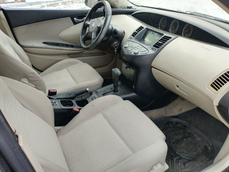 Nissan Primera 1.8i automat interior crem clima incalzire scaune navi