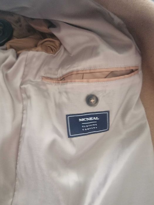 Мъжко бежово палто Mcneal
