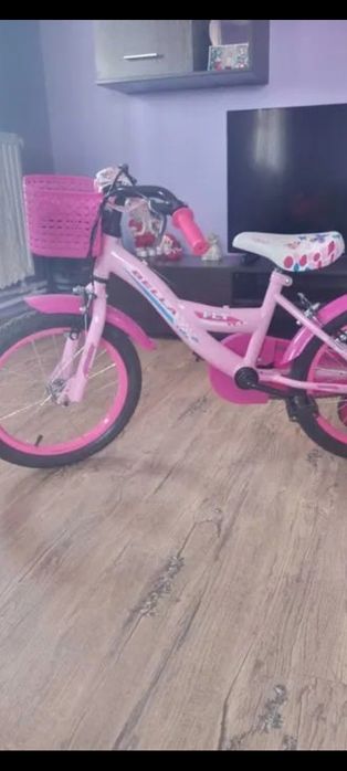 Bicicleta roz ,cu roți de 16 "