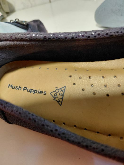 Balerini  Hush Puppies,culoare mov, mas 38