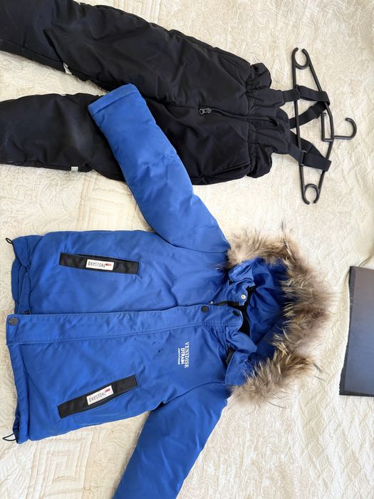 Зимний детский комбинезон