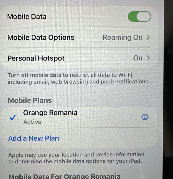iPad mini 7, 256 GB - Cellular/SIM