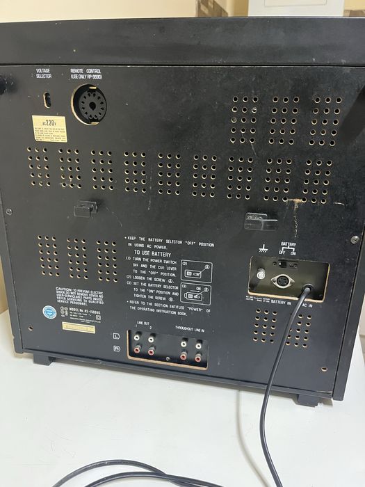 Technics rs1500u magnetofon