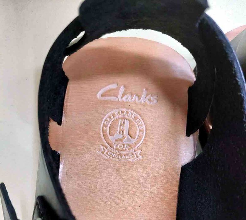 "Кларк" № 42 и 41 , кожа,набук, 4 модела спортно елегантни,сандали.