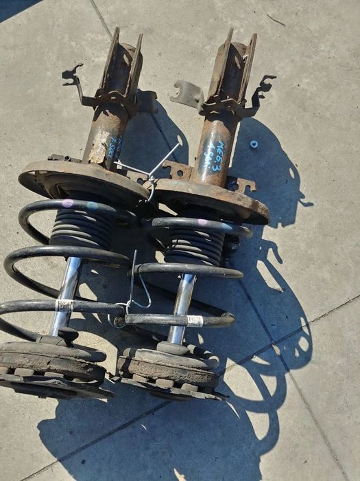 set ansamblu amortizoare telescoape cu arcuri  fata 1.5 dci renault megane 3