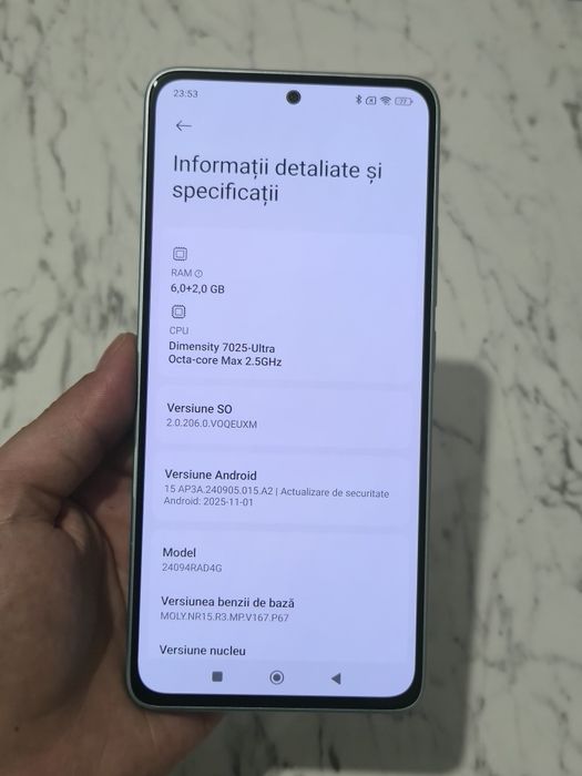Vand/Schimb Redmi Note 14 5G 128gb