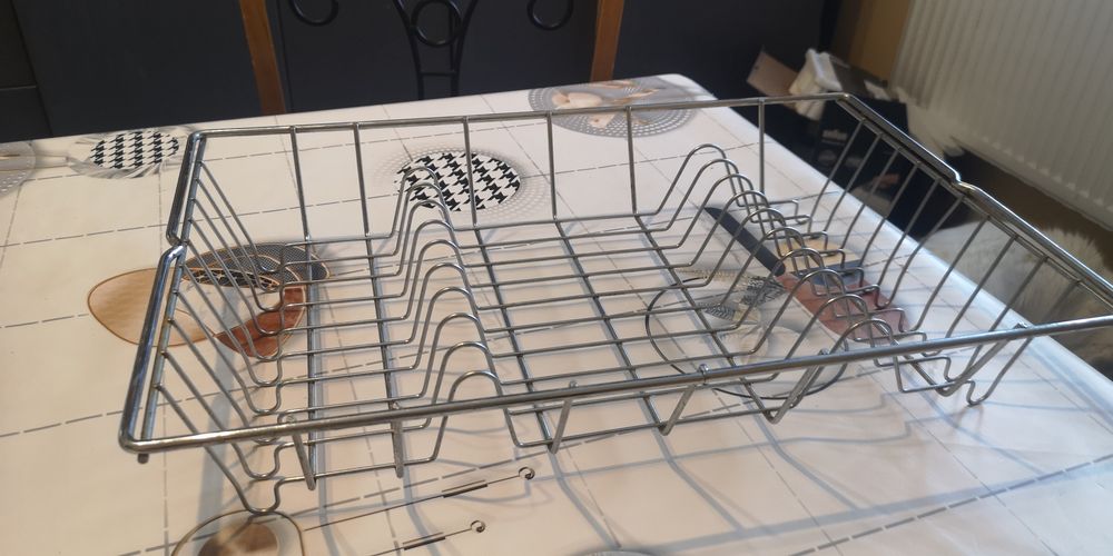 Сушка для посуды настольная металлическая