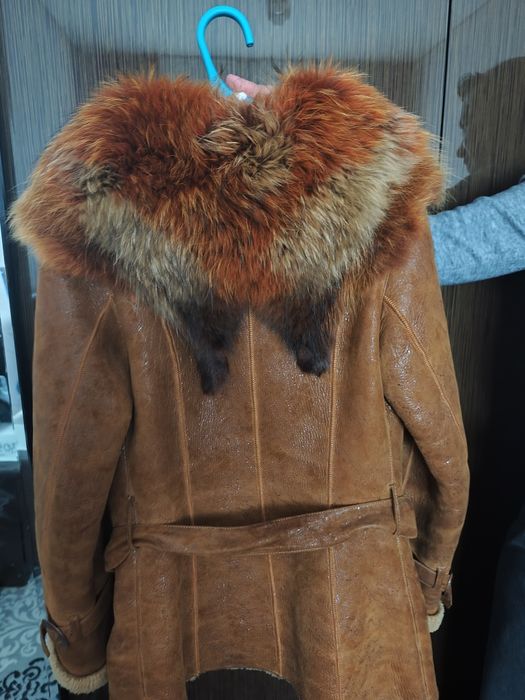 Дублёнка натуральная с мехом