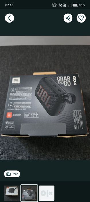 Boxa JBL Go 4 noua la cutie