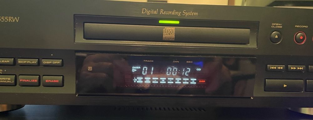 CD Recorder Onkyo DX-R700,cu Cdtext