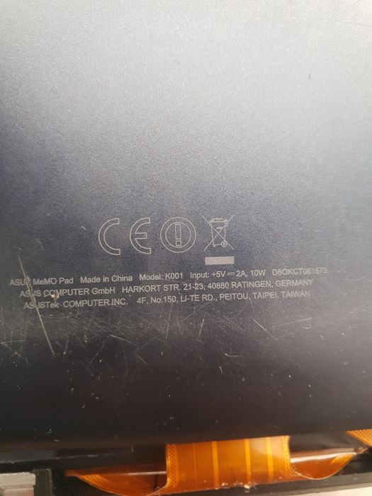 Placa de baza Tableta Asus