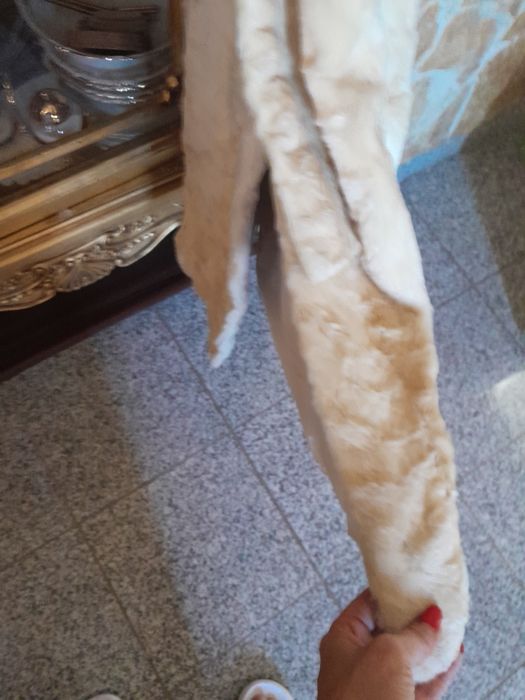 Palton din blana de nurca rasa