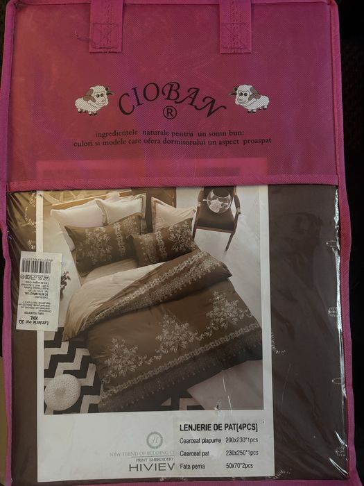 2 set-uri lenjerii pat noi, sigilate