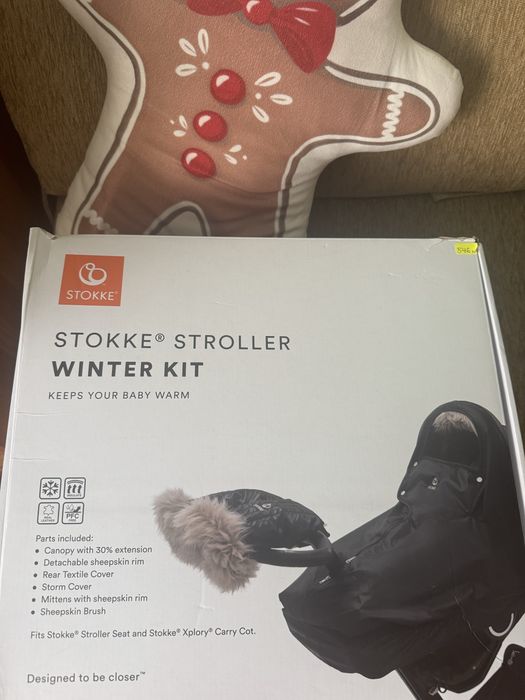 Мулти пак Stokke ( количка, Be safe столче за кола, зимни и летни комплекти, чанта за количка, приставка за Tripp Trapp, колан за Tripp Trapp, раница.